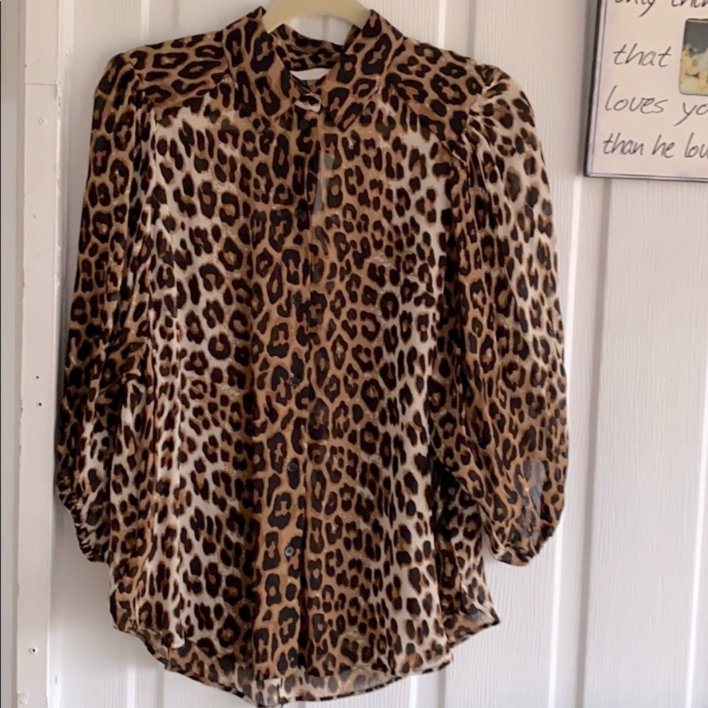 Animal Print Tops - Picture 2 of 9